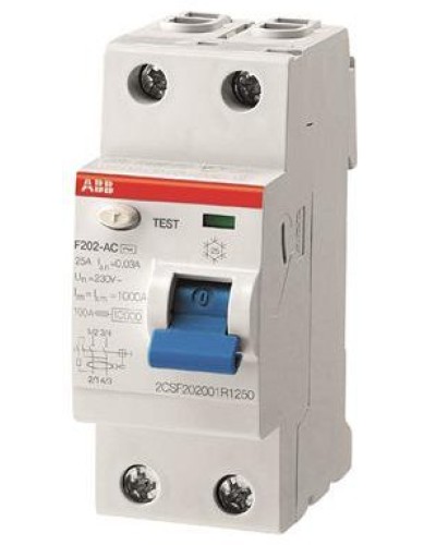 F202 AC-40/0,03 (2CSF202001R1400). Выключатель дифференциального тока (УЗО). ABB в Электростали