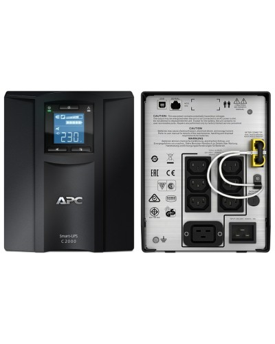 SMC2000I APC Smart-UPS C 2000 ВА. Источник бесперебойного питания. APC в Электростали