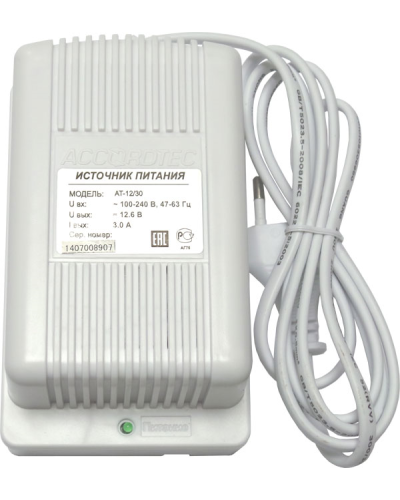 AT-12/50 (белый). Блок питания стабилизированный. AccordTec в Электростали