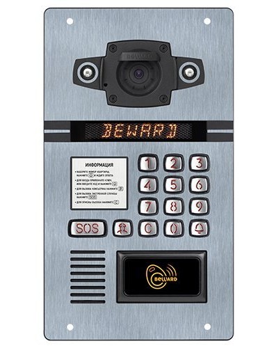 DKS15135 (2.7мм, 1.3Мп). Вызывная панель подъездного IP-домофона. Beward в Электростали
