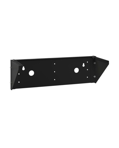 NC-3U-V-BK (12025c). Кронштейн настенный вертикальный 19 3U, цвет черный. CABEUS в Электростали