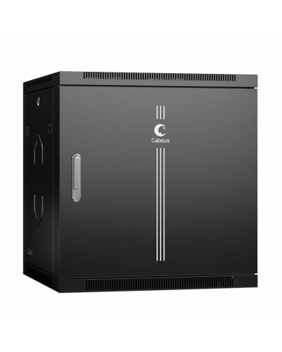 SH-05F-12U60/60m-R-BK (10744c). Шкаф телекоммуникационный 19 настенный 12U. CABEUS в Электростали
