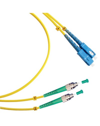 FOP(d)-9-FC/APC-SC/UPC-15m (8068c). Патч-корд оптический. CABEUS в Электростали