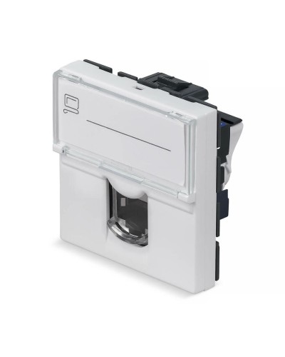 KJ-RJ45-Cat.6-180T-FP-L-45 (11842c): Вставка Keystone Jack RJ-45 в Электростали