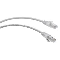 PC-FTP-RJ45-Cat.6-1m-LSZH (7908c), серый. Патч-корд медный. CABEUS