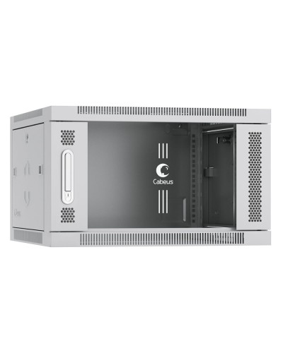SH-05F-6U60/45 (7058c). Шкаф телекоммуникационный 19 настенный 6U. CABEUS в Электростали