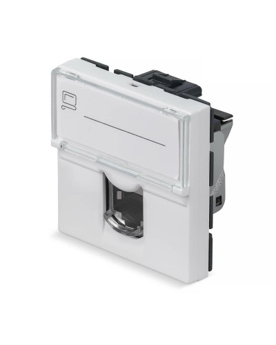 KJ-RJ45-Cat.6-SH-180T-FP-L-45 (11843c): Вставка Keystone Jack RJ-45 в Электростали