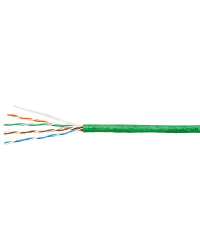 UTP-4P-Cat.5e-SOLID-LSLTx-GN-100 (10990c-5). Кабель «витая пара» (LAN) для структурированных систем связи. CABEUS в Электростали