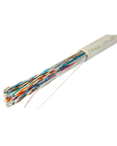 UTP-25P-Cat.5-IN-LSZH (10167c). Кабель «витая пара» (LAN) для структурированных систем связи. CABEUS в Электростали