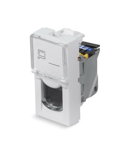 KJ-RJ45-Cat.6a-SH-180T-FP-L-22,5 (11846c): Вставка Keystone Jack RJ-45 в Электростали