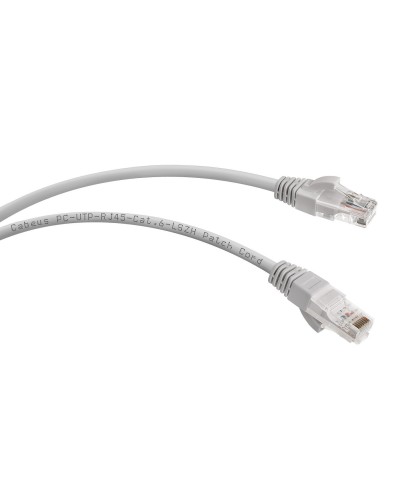 PC-UTP-RJ45-Cat.6-20m-LSZH (9596c), серый. Патч-корд медный. CABEUS в Электростали