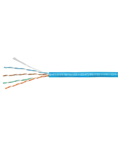 UTP-4P-Cat.5e-SOLID-LSZH-BL (9777c). Кабель «витая пара» (LAN) для структурированных систем связи. CABEUS в Электростали