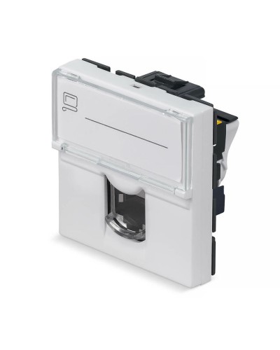 KJ-RJ45-Cat.6a-180T-FP-L-45 (11845c): Вставка Keystone Jack RJ-45 в Электростали