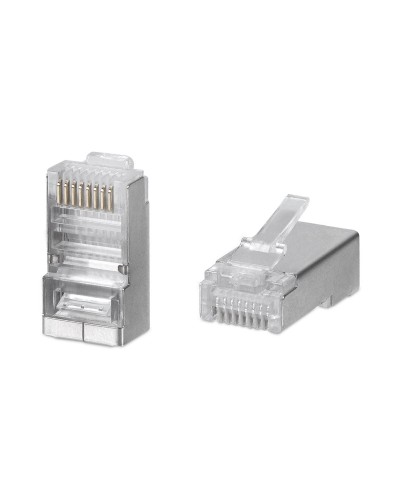 8P8C-SH (100 шт) (7010c). Разъем RJ-45. CABEUS в Электростали
