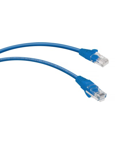 PC-UTP-RJ45-Cat.5e-0.3m-BL-LSZH (9527c), синий. Патч-корд медный. CABEUS в Электростали