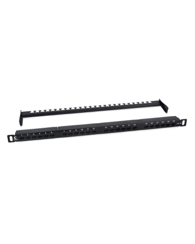 PLHD-24-Cat.6a-Dual-180-0,5U (9665c): Патч-панель 19" в Электростали