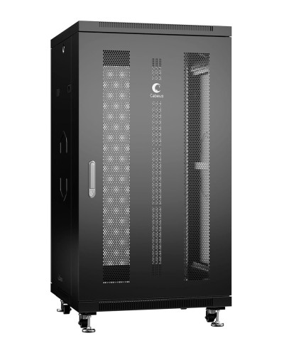 ND-05C-22U60/60-BK (8549c). Шкаф телекоммуникационный 19 напольный 22U. CABEUS в Электростали