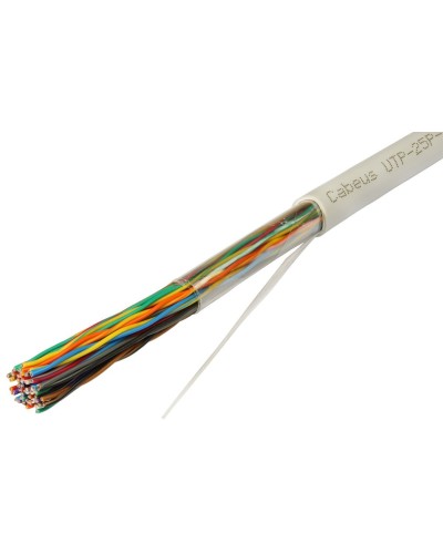 UTP-25P-Cat.3-IN (7279c). Кабель «витая пара» (LAN) для структурированных систем связи. CABEUS в Электростали