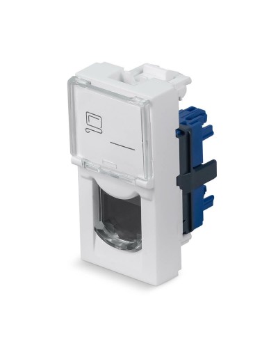 KJ-RJ45-Cat.6-180T-FP-L-22,5 (11840c): Вставка Keystone Jack RJ-45 в Электростали