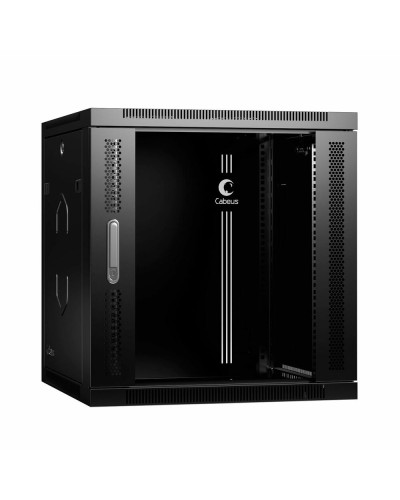 SH-05F-12U60/35-R-BK (10756c). Шкаф телекоммуникационный 19 настенный 12U. CABEUS в Электростали