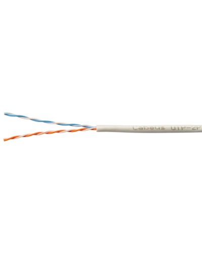 UTP-2P-Cat.5e-SOLID-GY-LIGHT-500 (11078c). Кабель «витая пара» (LAN) для структурированных систем связи. CABEUS в Электростали