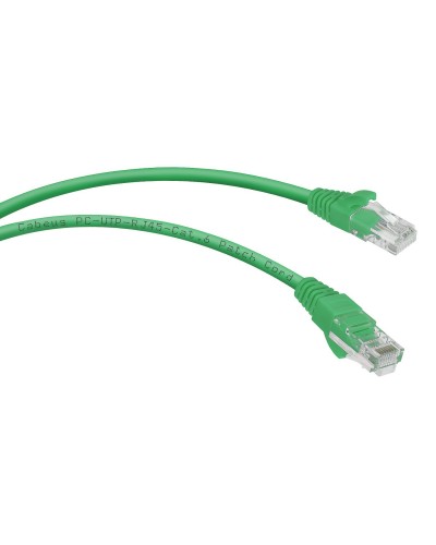 PC-UTP-RJ45-Cat.6-5m-GN (8688c), зелёный. Патч-корд медный. CABEUS в Электростали