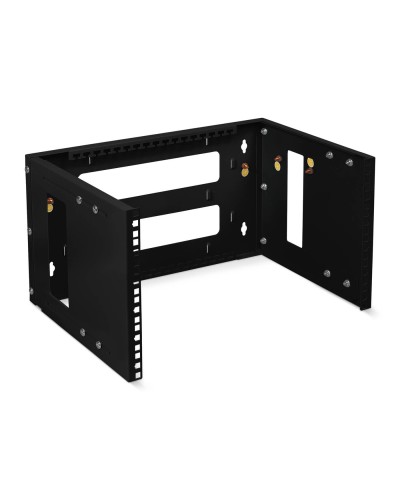 NC-6U-BK (11380c). Кронштейн настенный 19 6U, цвет черный. CABEUS в Электростали