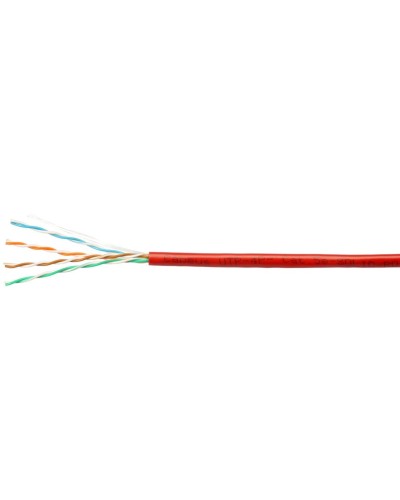 UTP-4P-Cat.5e-SOLID-RD-100 (7249c-5). Кабель «витая пара» (LAN) для структурированных систем связи. CABEUS в Электростали