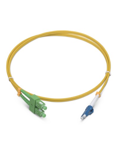 FOP(d)-9-SC/APC-LC/UPC-1,5m (8142c). Патч-корд оптический. CABEUS в Электростали