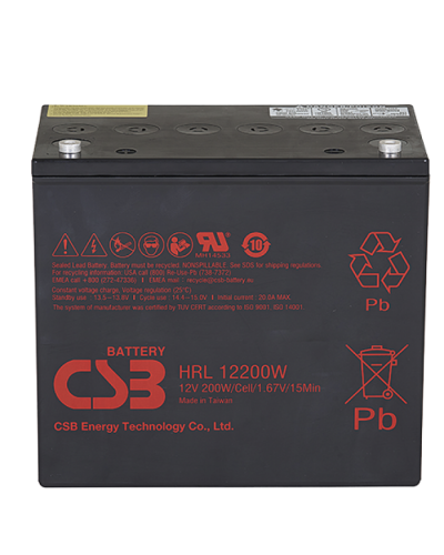 CSB HRL 12200W FR. Аккумулятор герметичный свинцово-кислотный. CSB в Электростали