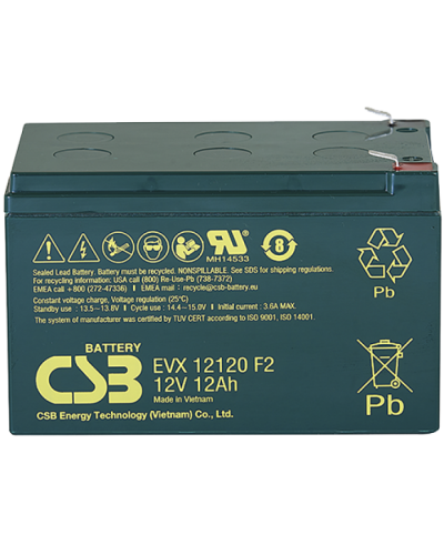 CSB EVX 12120. Аккумулятор герметичный свинцово-кислотный. CSB в Электростали