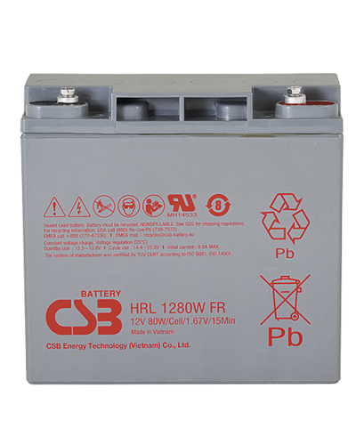 CSB HRL 1280W FR. Аккумулятор герметичный свинцово-кислотный. CSB в Электростали