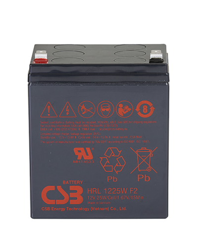 CSB HRL 1225W FR. Аккумулятор герметичный свинцово-кислотный. CSB в Электростали