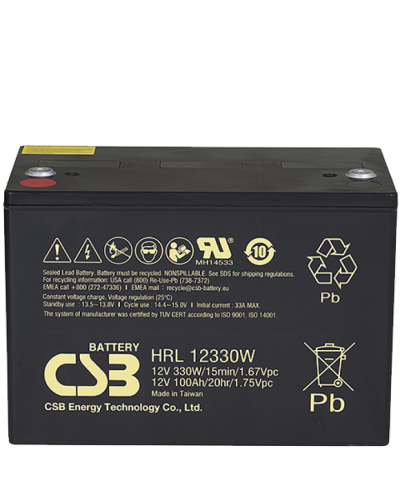 CSB HRL 12330W FR. Аккумулятор герметичный свинцово-кислотный. CSB в Электростали