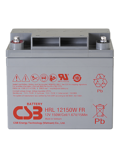 CSB HRL 12150W FR. Аккумулятор герметичный свинцово-кислотный. CSB в Электростали