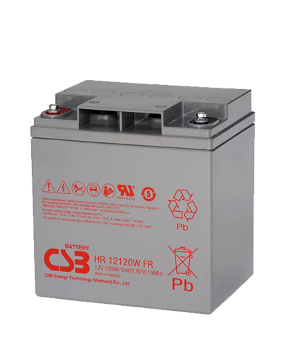 CSB HR 12120W FR. Аккумулятор герметичный свинцово-кислотный. CSB в Электростали