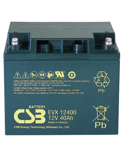 CSB EVX 12400. Аккумулятор герметичный свинцово-кислотный. CSB в Электростали