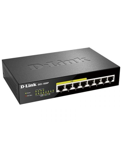 DGS-1008P/E1A. Коммутатор. D-Link в Электростали
