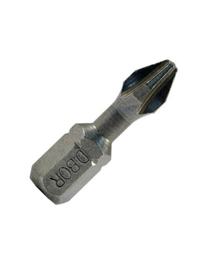 Биты Ph1x25 мм, Torsion, C 6,3 (10шт) (D-T-PH01-025-010). Биты фрезерованные. D.BOR в Электростали