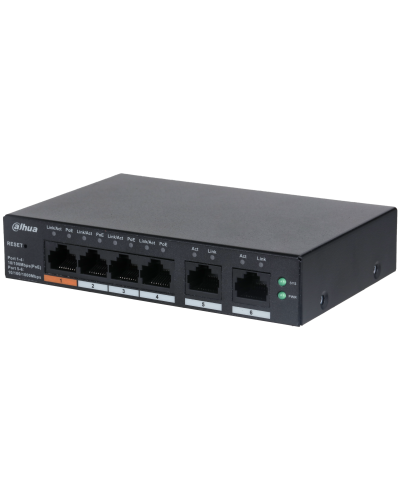 DH-CS4006-4ET-60. Сетевой PoE коммутатор. Dahua в Электростали