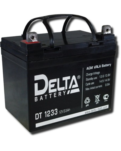 Delta DT 1233. Аккумулятор герметичный свинцово-кислотный. Delta в Электростали