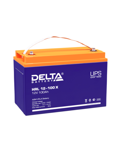 Delta HRL 12-100 X. Аккумулятор герметичный свинцово-кислотный. Delta в Электростали