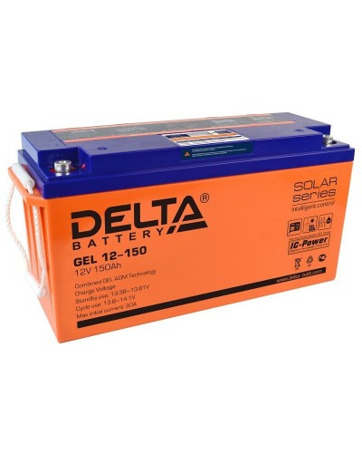 Delta GEL 12-150. Аккумулятор герметичный свинцово-кислотный. Delta в Электростали