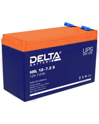 Delta HRL 12-7.2 X. Аккумулятор герметичный свинцово-кислотный. Delta в Электростали