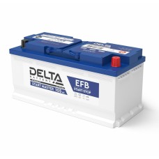 Delta START MASTER EFB 12105 (105 Ah). Аккумулятор автомобильный герметичный свинцово-кислотный. Delta