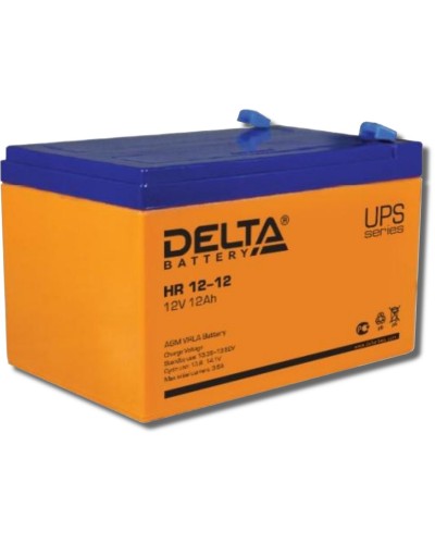 Delta HR 12-12. Аккумулятор герметичный свинцово-кислотный. Delta в Электростали