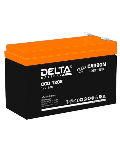 Delta CGD 1208. Аккумулятор герметичный свинцово-кислотный. Delta в Электростали