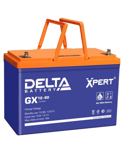 Delta GX 12-90. Аккумулятор герметичный свинцово-кислотный. Delta в Электростали