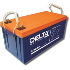 Delta GX 12-200. Аккумулятор герметичный свинцово-кислотный. Delta