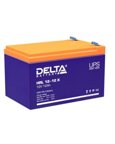 Delta HRL 12-12 X. Аккумулятор герметичный свинцово-кислотный. Delta в Электростали